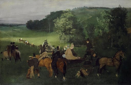 En el campo de carreras – Edgar Degas Edgar Degas 2024-09-20