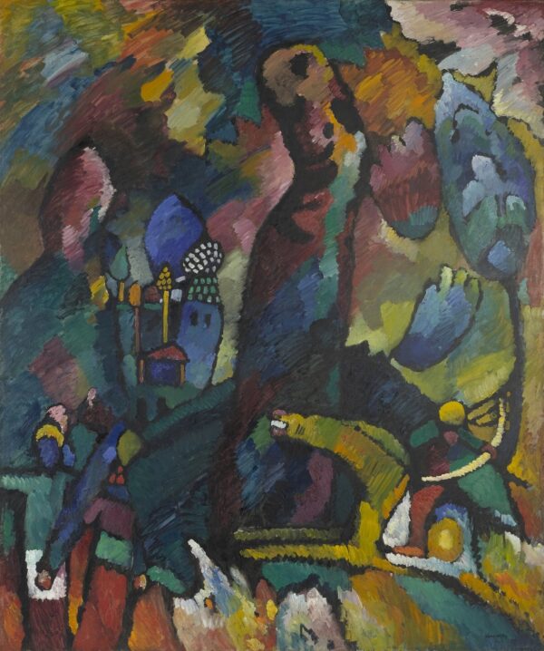 Con un arquero – Vassily Kandinsky Vasili Kandinski 2024-11-21