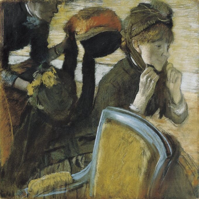 «En la modista – Edgar Degas» Edgar Degas 2024-09-20