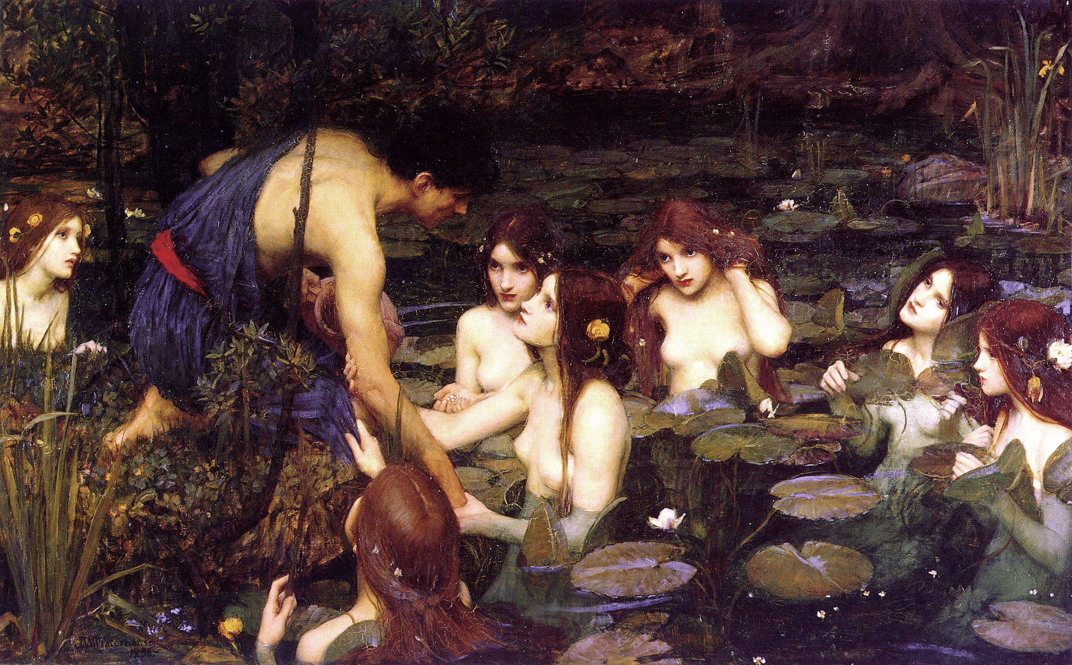 Hylas y las Ninfas – John William Waterhouse John William Waterhouse 2024-09-20 2