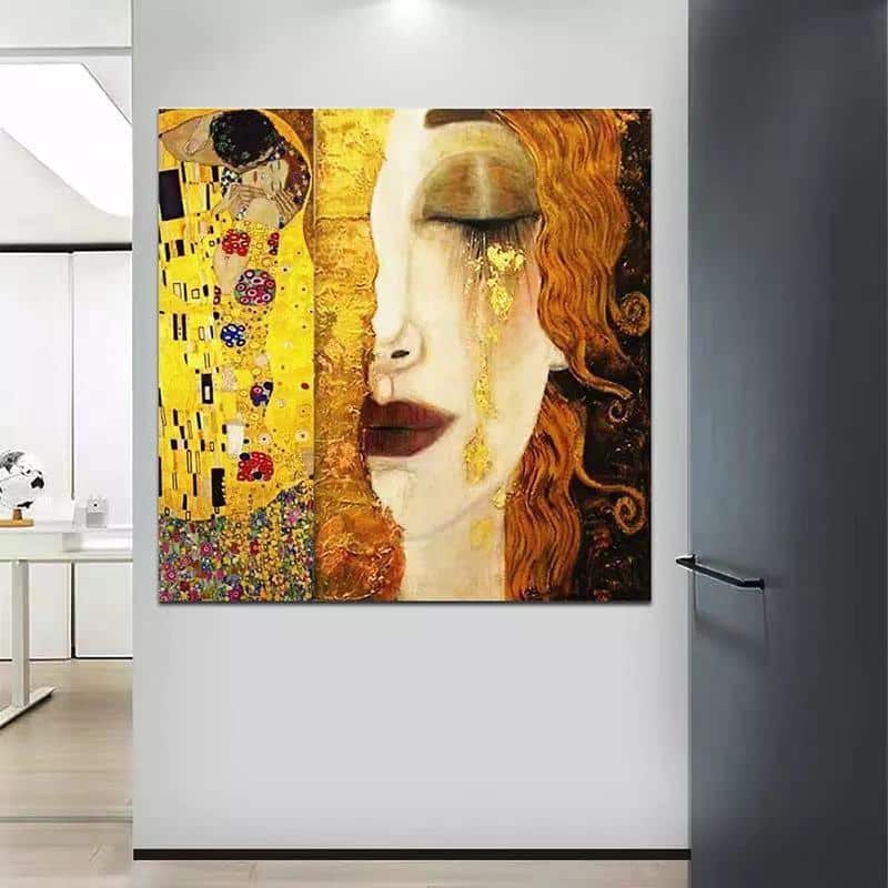 Las lágrimas de oro – Gustav Klimt (personalizado) Gustav Klimt 2024-09-20 3