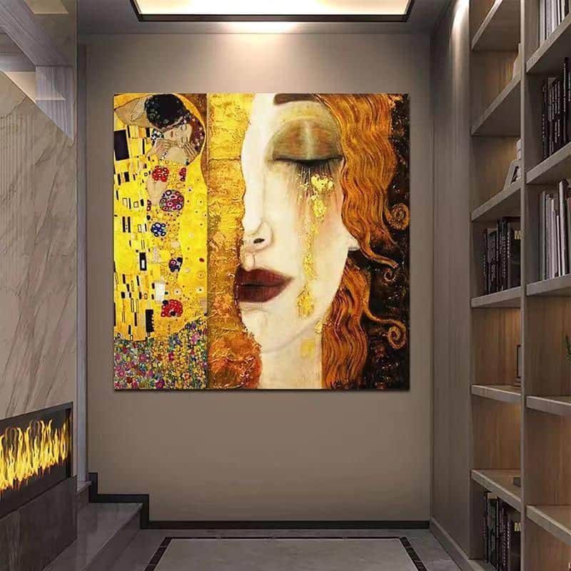 Las lágrimas de oro – Gustav Klimt (personalizado) Gustav Klimt 2024-09-20 4