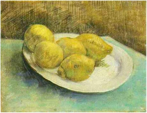 Bodegón con limones en un plato – Van Gogh Vincent Van Gogh 2024-11-21