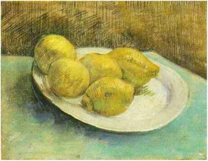 Bodegón con limones en un plato – Van Gogh Vincent Van Gogh 2024-09-19