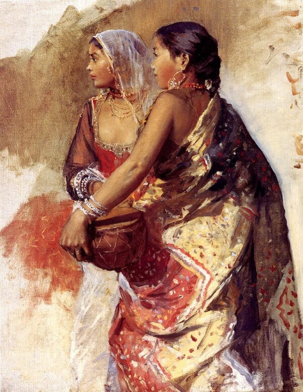 Dos chicas Nautch en un boceto – Edwin Lord Weeks Edwin Lord Weeks 2024-12-22