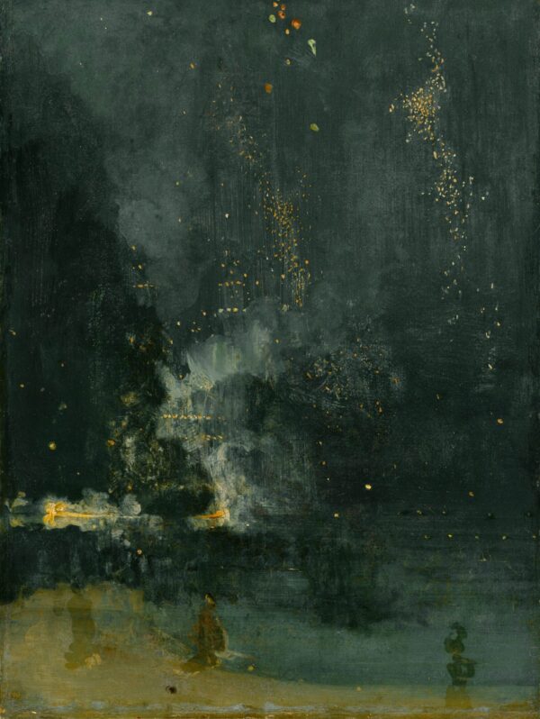 Nocturno en negro y oro – El cohete que cae – James Abbott McNeill Whistler James Abbott McNeill Whistler 2024-11-21