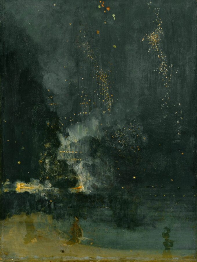 Nocturno en negro y oro – El cohete que cae – James Abbott McNeill Whistler James Abbott McNeill Whistler 2024-09-20