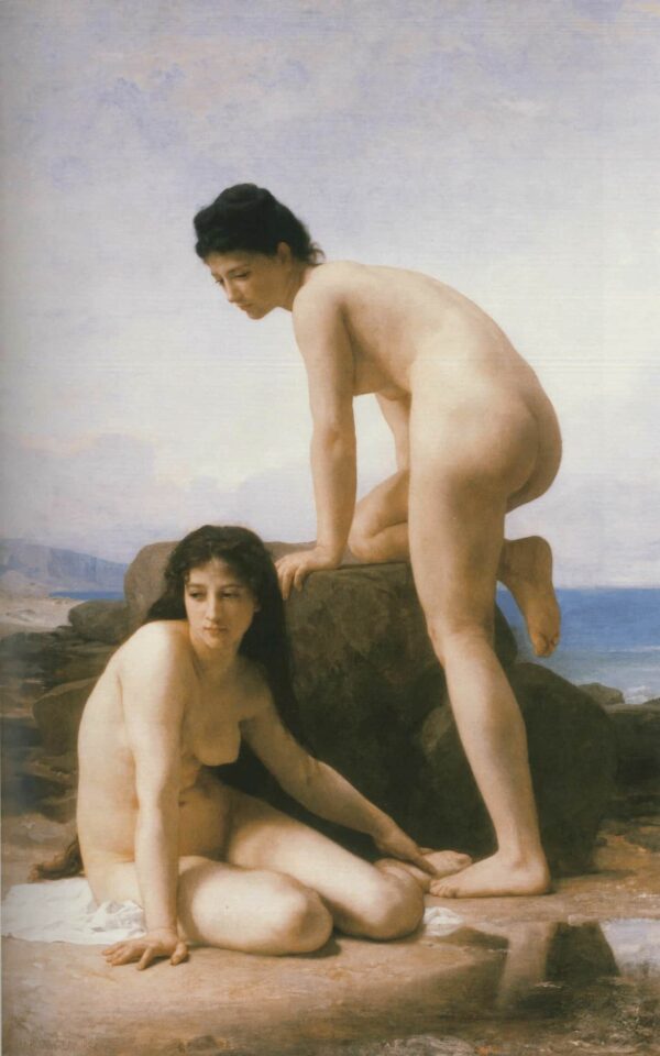 Las dos bañistas – William Bouguereau William Bouguereau 2024-11-21