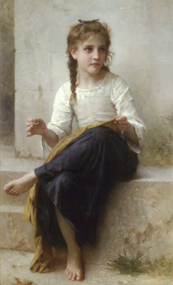 Joven chica cosiendo – William Bouguereau William Bouguereau 2024-11-21