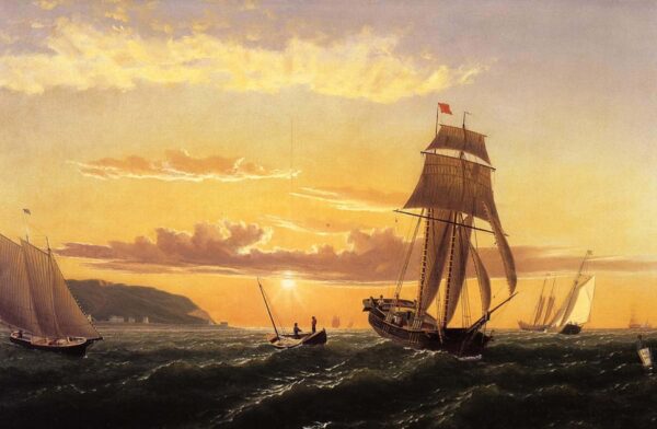 Amanecer en la bahía de Fundy – William Bradford William Bradford 2024-12-22