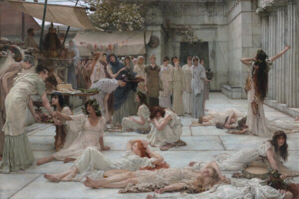 Las mujeres de Amphissa – Lawrence Alma-Tadema Lawrence Alma-Tadema 2024-11-21