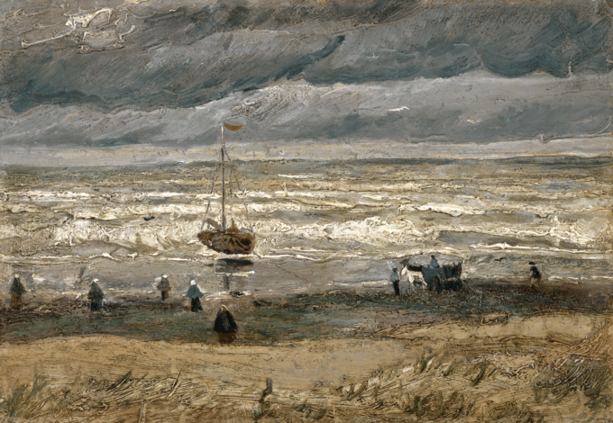 La playa de Scheveningen – Van Gogh Vincent Van Gogh 2024-09-19