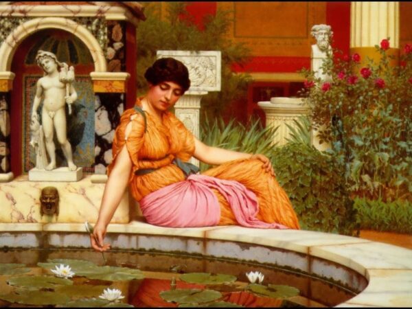 Un estanque de nenúfares – John William Godward John William Godward 2024-11-21