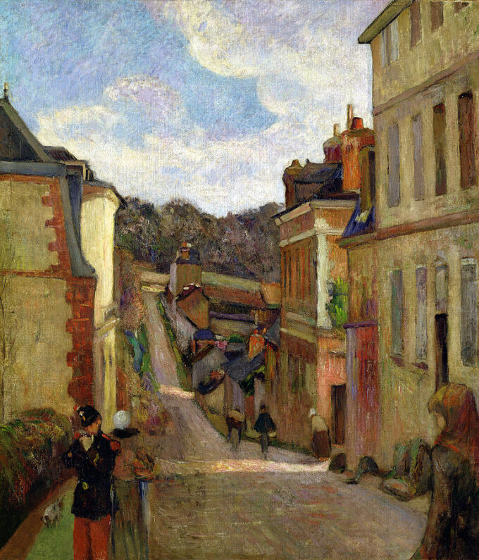 Una calle de los suburbios – Paul Gauguin Paul Gauguin 2024-09-20