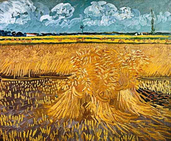 Campo de trigo con gavillas – Van Gogh Vincent Van Gogh 2024-09-19