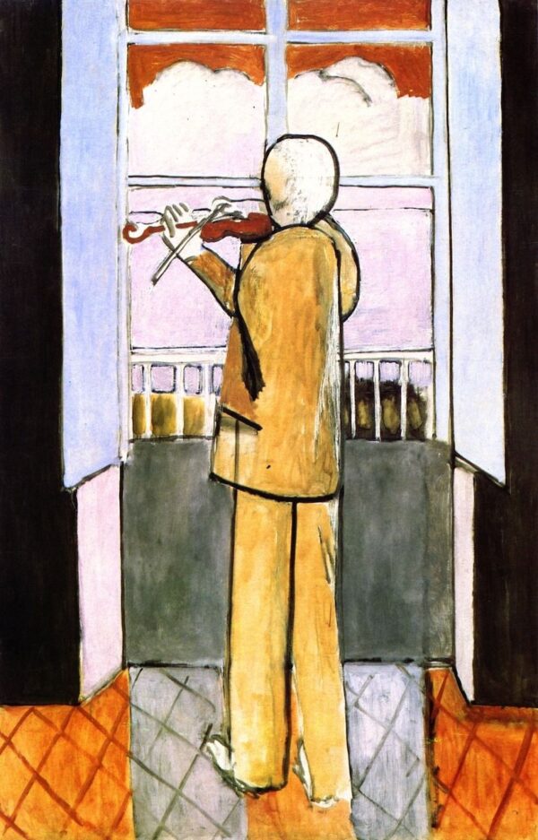 Violinista en la ventana – Matisse Henri Matisse 2024-11-21