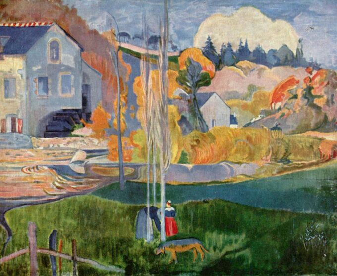 Paisaje en Bretaña – Paul Gauguin Paul Gauguin 2024-09-20