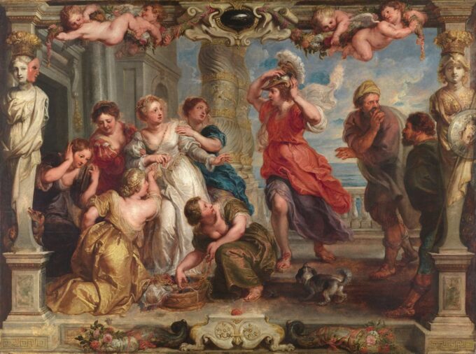 Aquiles descubierto por Ulises entre las hijas de Licomedes – Peter Paul Rubens Peter Paul Rubens 2024-09-19