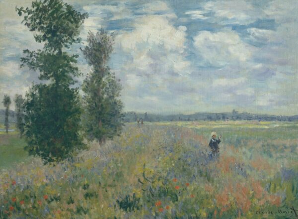 Campos de amapolas cerca de Argenteuil 1875 – Claude Monet Claude Monet 2024-11-21