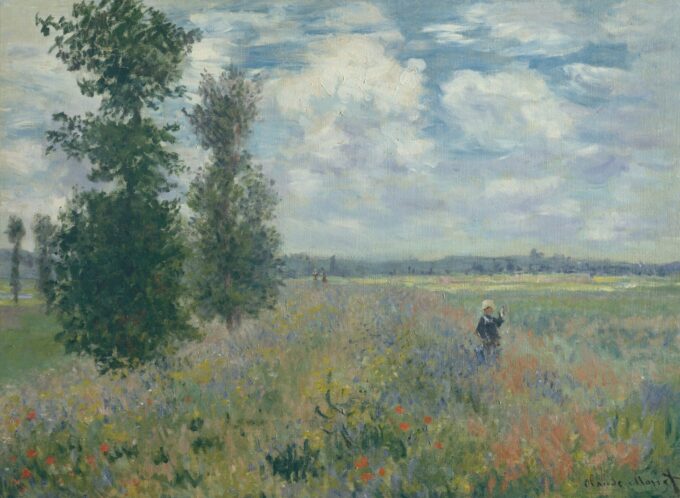 Campos de amapolas cerca de Argenteuil 1875 – Claude Monet Claude Monet 2024-09-19