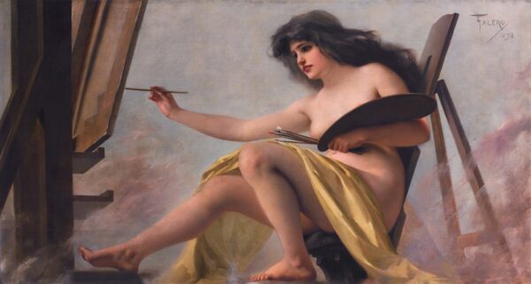 Una alegoría del arte – Luis Ricardo Falero Luis Ricardo Falero 2024-11-21