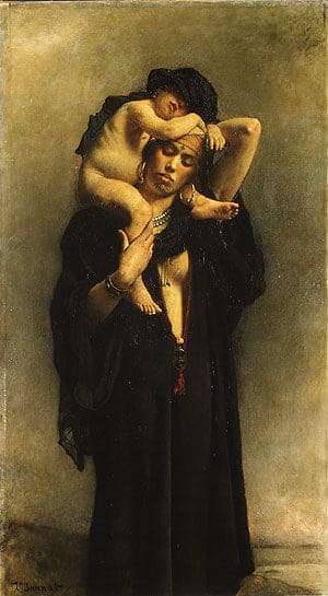 Una campesina egipcia y su hijo – Léon Bonnat Léon Bonnat 2024-09-20 2