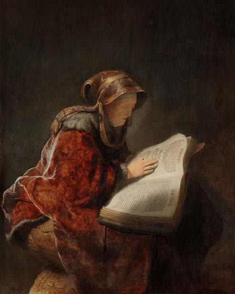 Anna la profetisa – Rembrandt van Rijn Rembrandt van Rijn 2024-09-19