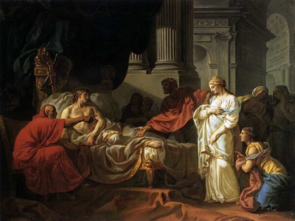 Antioquía y Estratónica – Jacques-Louis David Jacques-Louis David 2024-11-21