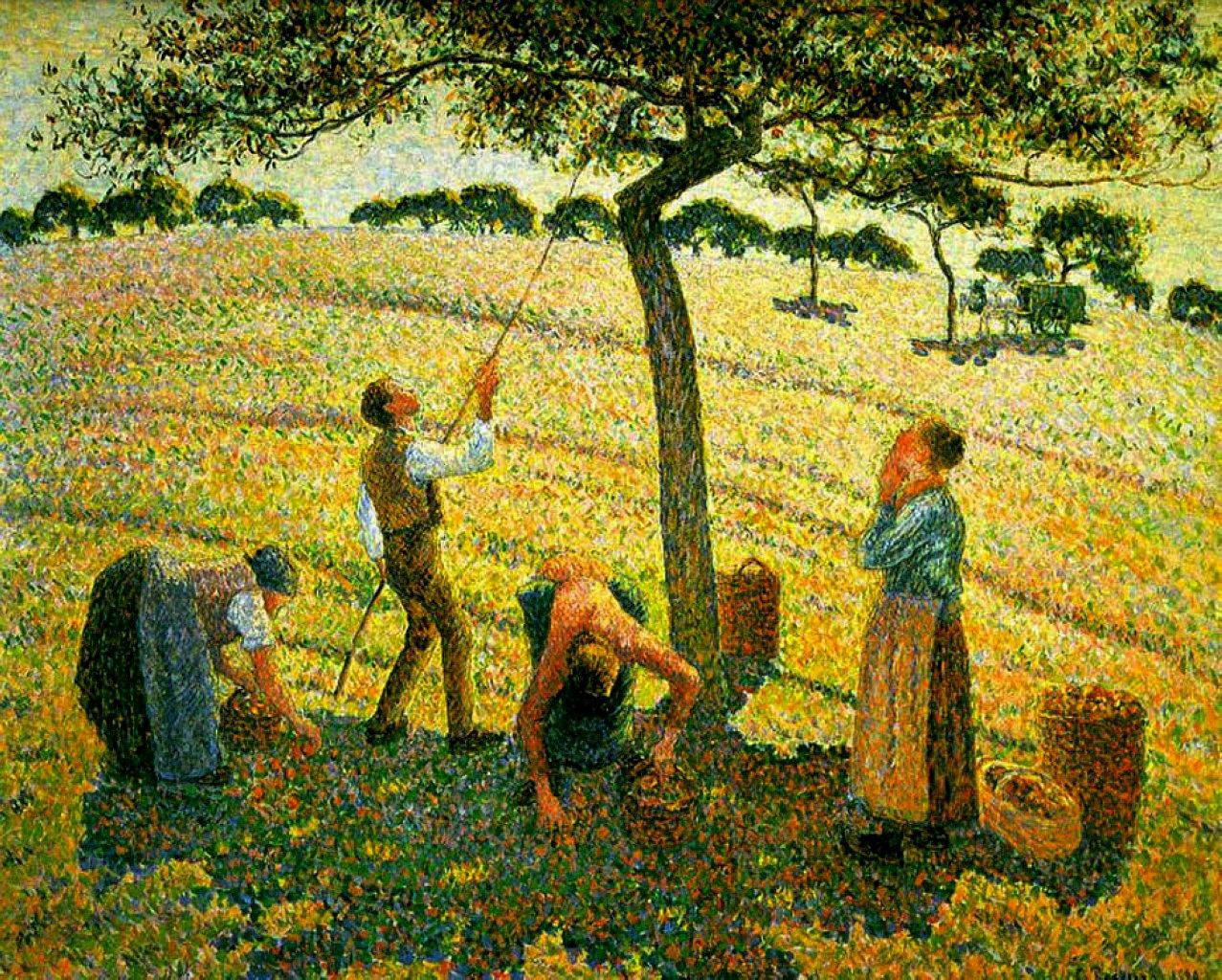 Recolección de manzanas en Eragny-sur-Epte – Camille Pissarro Camille Pissarro 2024-09-20 2