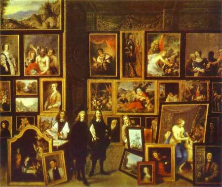 El archiduque Leopoldo Guillermo en su pinacoteca, con el artista y otros personajes – David el Joven Teniers David Teniers el Joven 2024-12-22