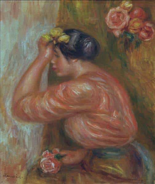 Chica con rosas cerca del espejo – Pierre-Auguste Renoir Pierre-Auguste Renoir 2024-09-19 2