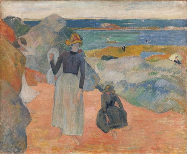 En la playa 1889 – Paul Gauguin Paul Gauguin 2024-09-20 2