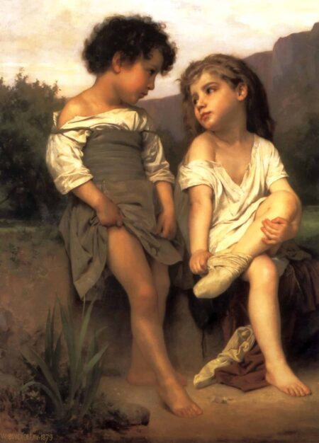 Al borde del arroyo – William Bouguereau William Bouguereau 2024-12-22