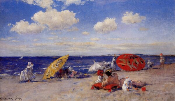 En la playa – William Merritt Chase William Merritt Chase 2024-12-26