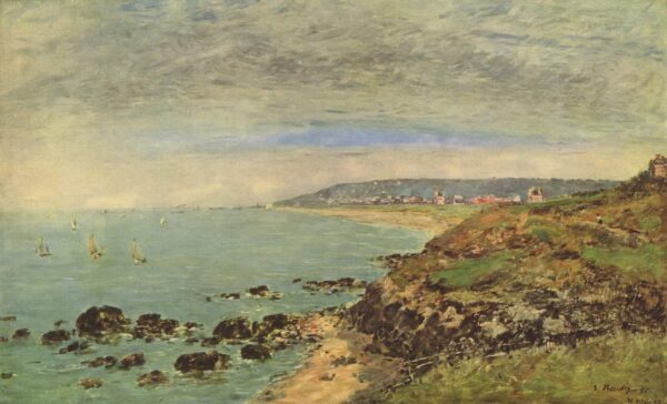 Costa atlántica cerca de Benerville – Eugène Boudin Eugène Boudin 2024-11-21