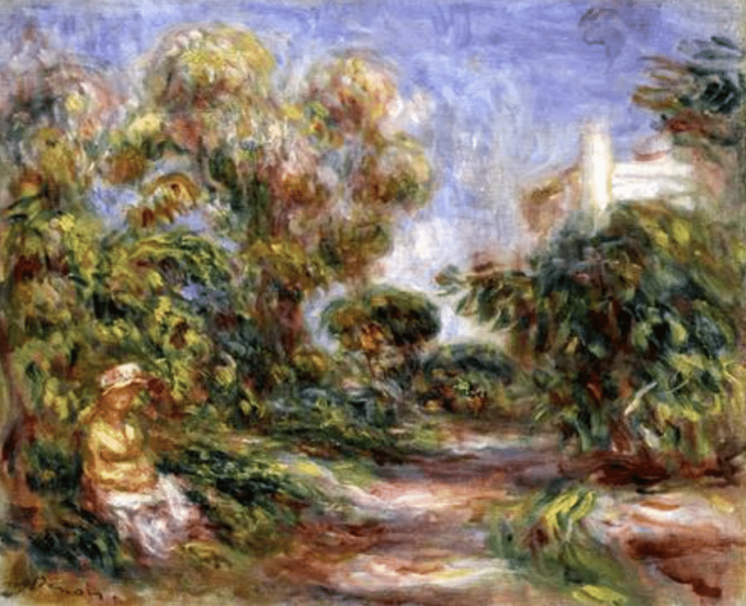 Mujer en un paisaje – Pierre-Auguste Renoir Pierre-Auguste Renoir 2024-09-20