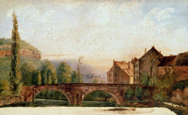 Puente de Nahin Ornans – Gustave Courbet Gustave Courbet 2024-11-21