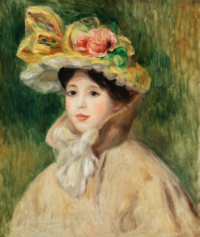 Mujer con sombrero de paja – Pierre-Auguste Renoir Pierre-Auguste Renoir 2024-09-20