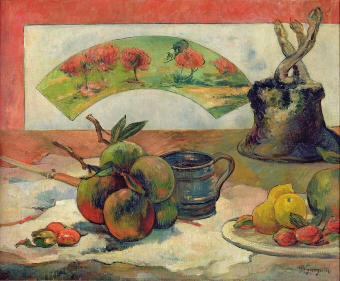 Naturaleza muerta con un abanico – Paul Gauguin Paul Gauguin 2024-09-20