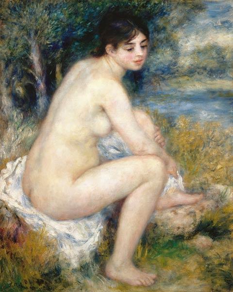 Bains, él secando el pie – Pierre-Auguste Renoir Pierre-Auguste Renoir 2024-09-19