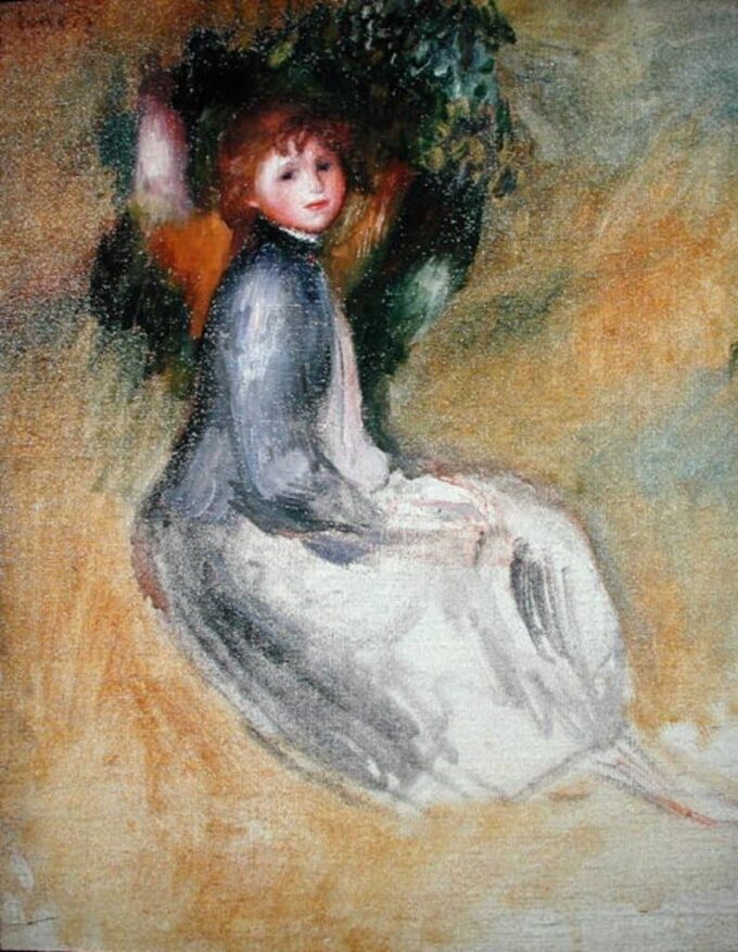 Chica joven sentada – Pierre-Auguste Renoir Pierre-Auguste Renoir 2024-09-19