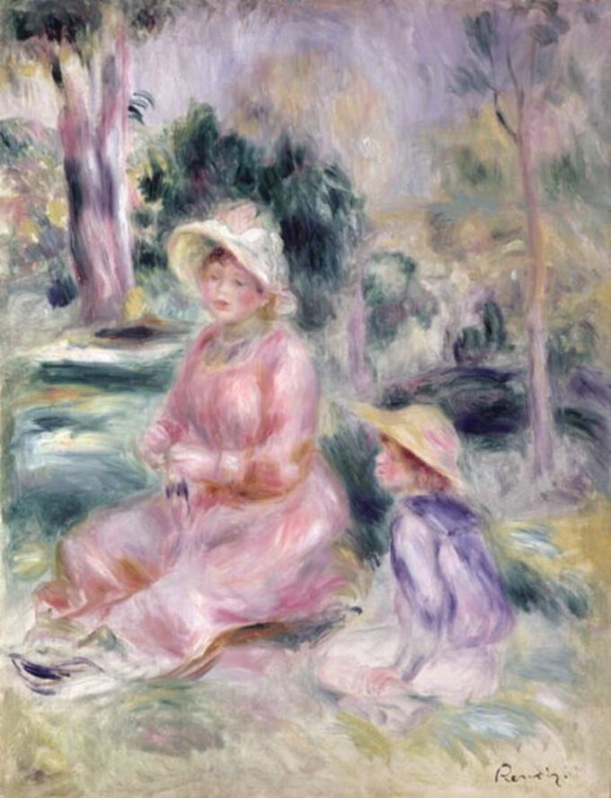 Madame Renoir y su hijo Pierre – Pierre-Auguste Renoir Pierre-Auguste Renoir 2024-09-20