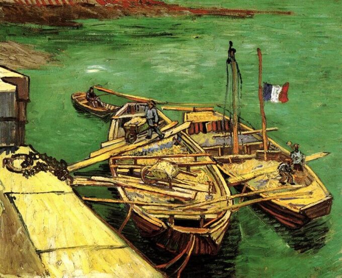 Los barcos amarrados – Van Gogh Vincent Van Gogh 2024-09-19