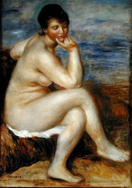 Bañista sentado en una roca – Pierre-Auguste Renoir Pierre-Auguste Renoir 2024-09-19 2