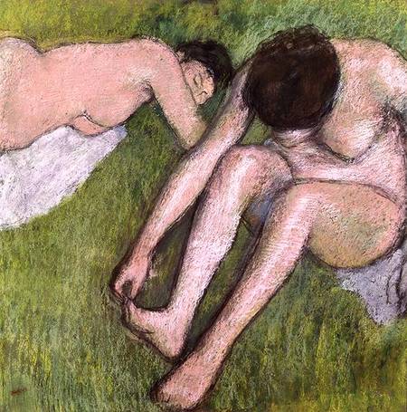 Dos bañistas en el césped – Edgar Degas Edgar Degas 2024-09-20 2