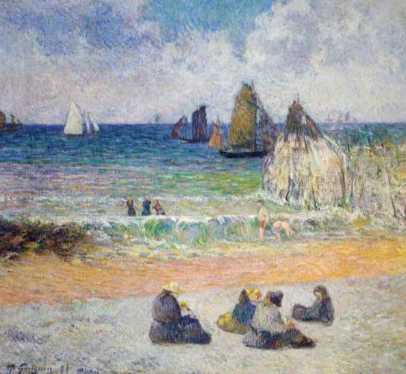 La playa en Dieppe – Paul Gauguin Paul Gauguin 2024-09-20