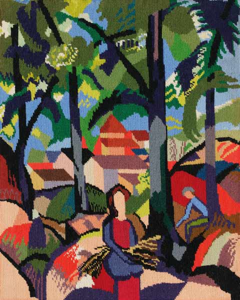 Chica recogiendo arbustos – August Macke August Macke 2024-09-20 2