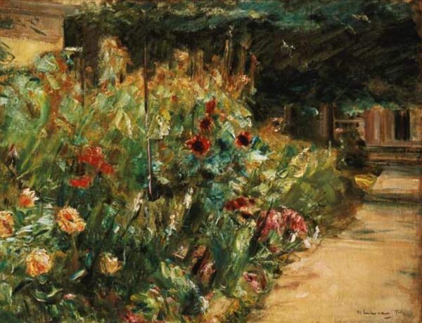 Pieza de flores traída del jardín del artista en Wannsee – Max Liebermann Max Liebermann 2024-12-26