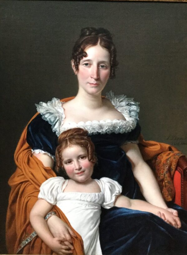 Retrato de la Condesa Vilain XIIII y su hija – Jacques-Louis David Jacques-Louis David 2024-11-21