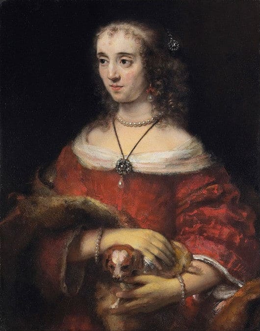 Retrato de una dama con un perro de compañía – Rembrandt van Rijn Rembrandt van Rijn 2024-09-20